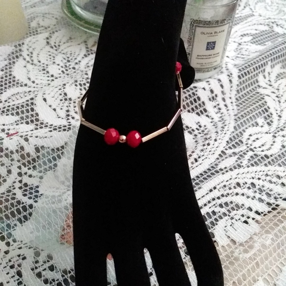 Beautiful bracelet and earings
